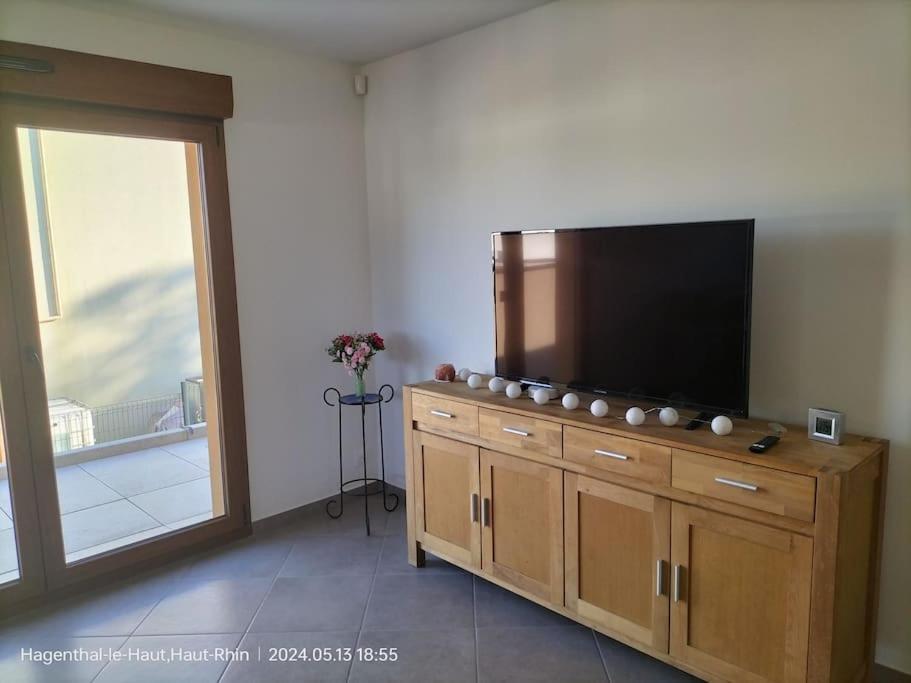 Apartment Einliegerwohnung Hagenthal-le-Haut المظهر الخارجي الصورة